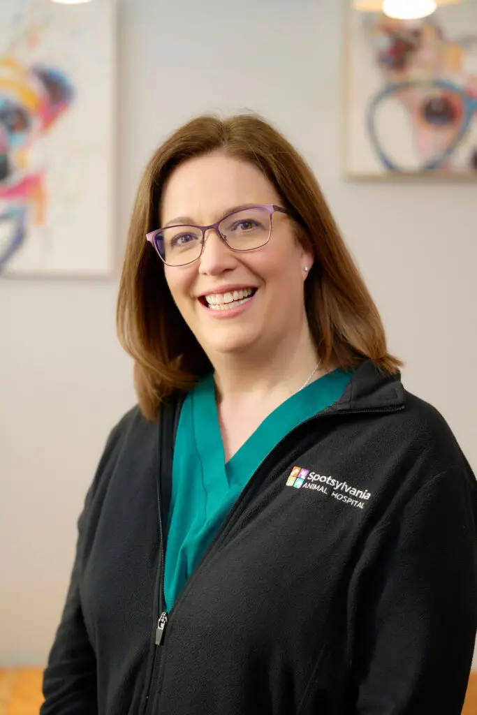 Dr. Katherine Siefker of Spotsylvania Animal Hospital.