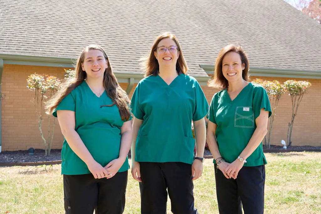 The veterinary team of Spotsylvania Animal Hospital