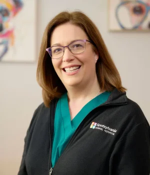 Dr. Katherine Siefker of Spotsylvania Animal Hospital.