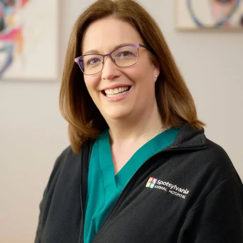 Dr. Katherine Siefker of Spotsylvania Animal Hospital.